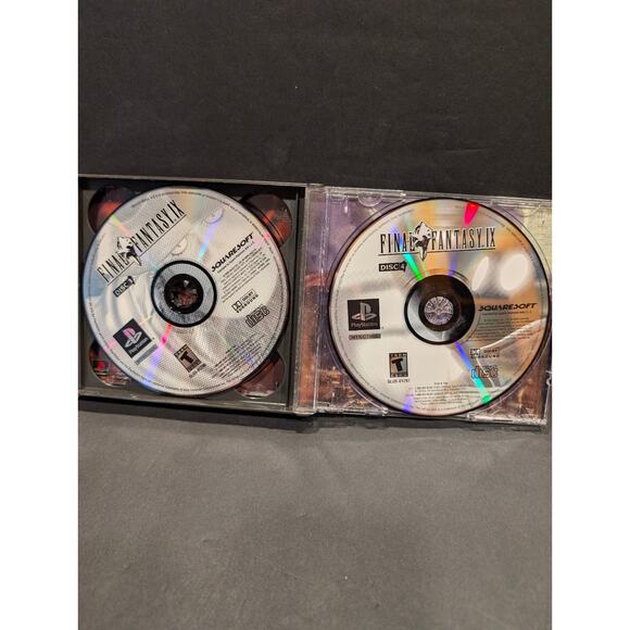 Final Fantasy IX PlayStation Video Game 4-Disc RPG Classic - Picture 2 of 3